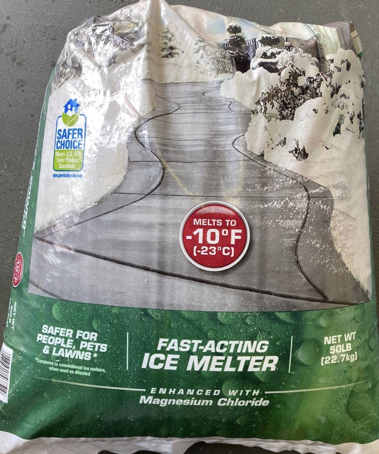 Safe step fast melter