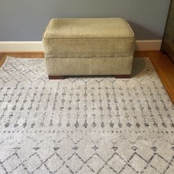 Pottery barn ottoman