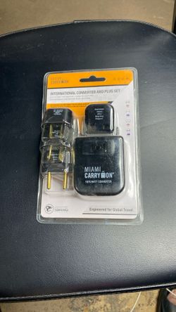International Converter And Plug Set