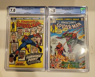 Amazing Spiderman #121 And #122 CGC Graded