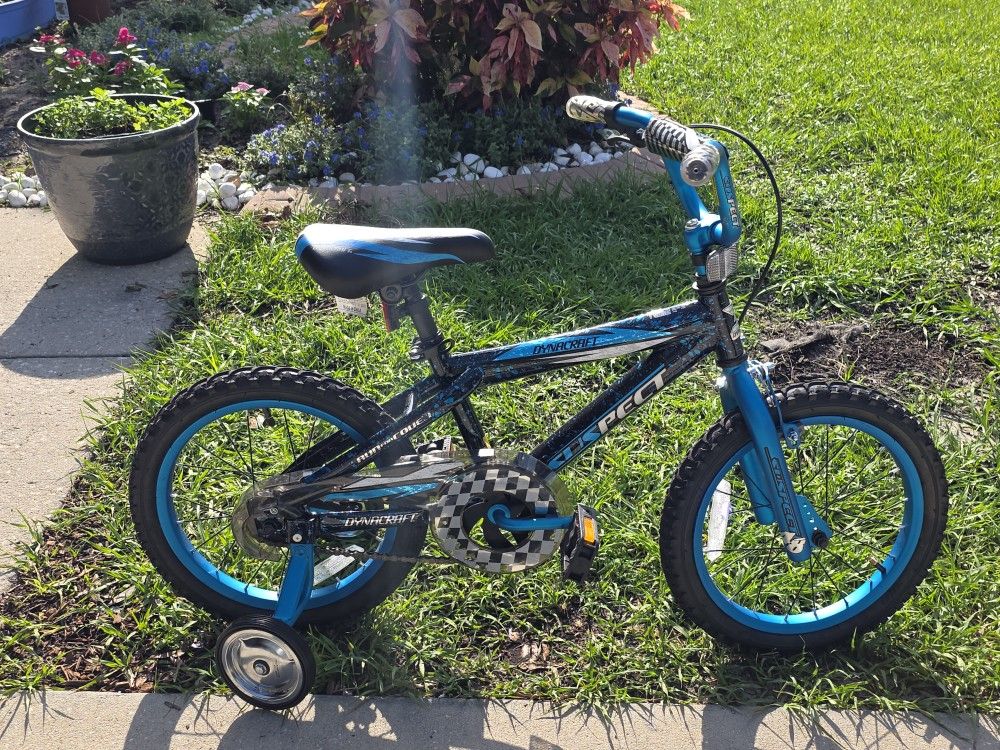 New 16in Dynacraft Suspect Kid's Bike