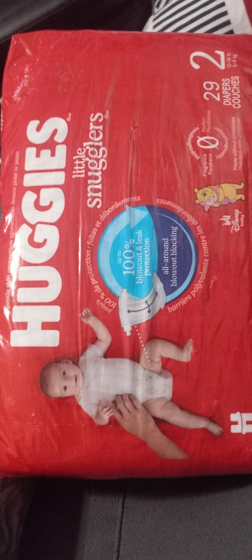 Huggies Size 2 Diapers