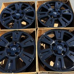 20” Toyota Tundra factory wheels rims gloss black new Sequoia