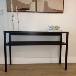 Console table black
