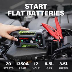 LOKITHOR LiFePO4 Jump Starter 1350A