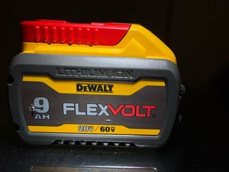 Dewalt 9AH flexvolts battery