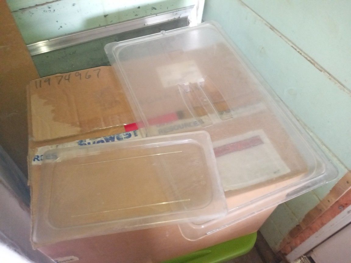 Food Service Full And Third Pan Lids