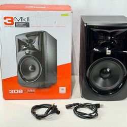 #312 JBL 308P MkII 8" Two Way Studio Monitor Speaker