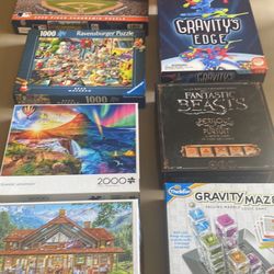 Lot Of Games And Puzzles 