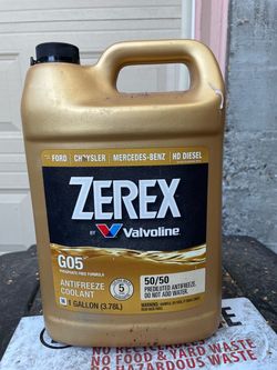 Zerex Engine Coolant/Antifreeze (yellow)