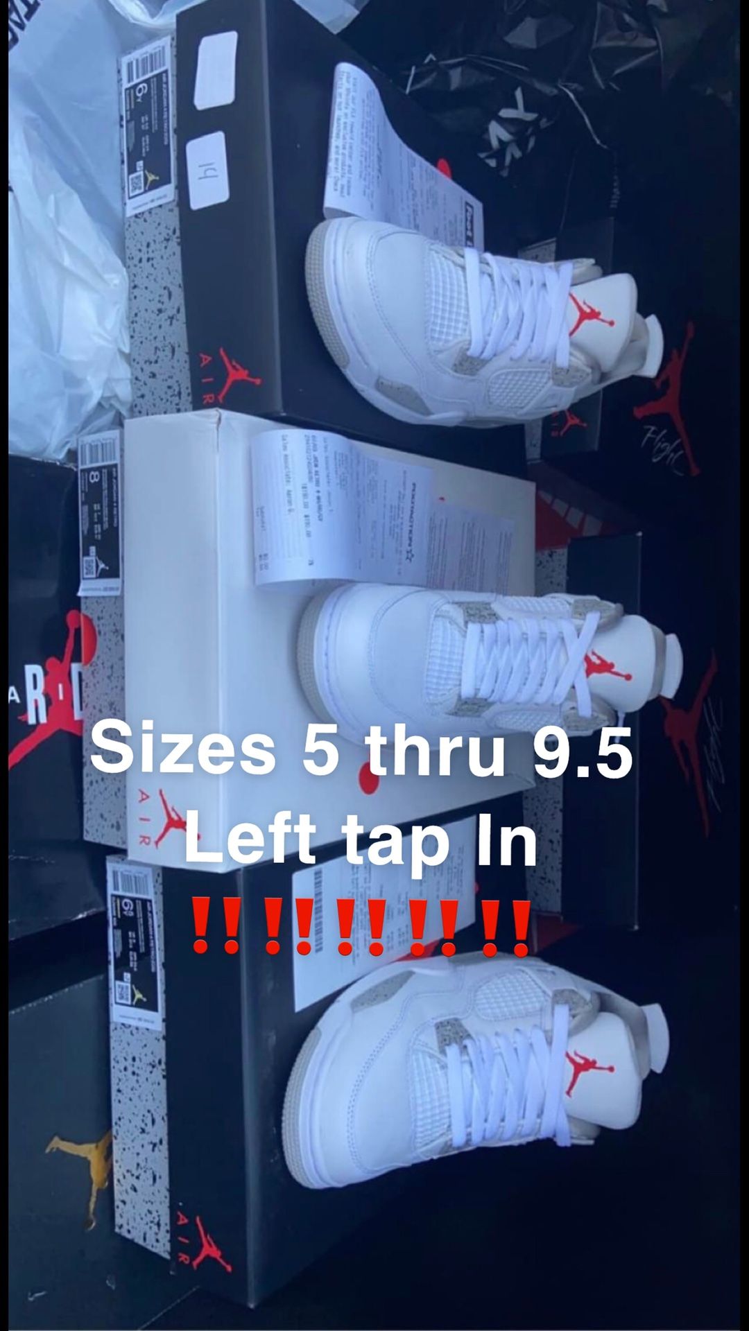 Jordan 4s White Oreo And Retro 6s Electric Green