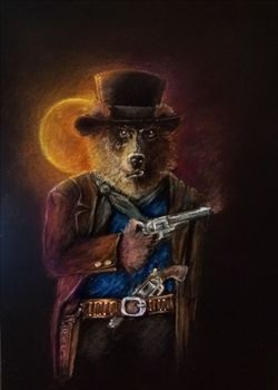 Gunslinger bear