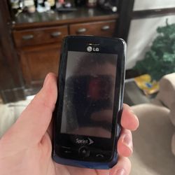 Blue LG Rumor Touch 510
