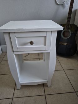 Small white drawer