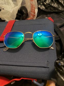 Fashion Hexagonal Mirror Lens Sunglasses