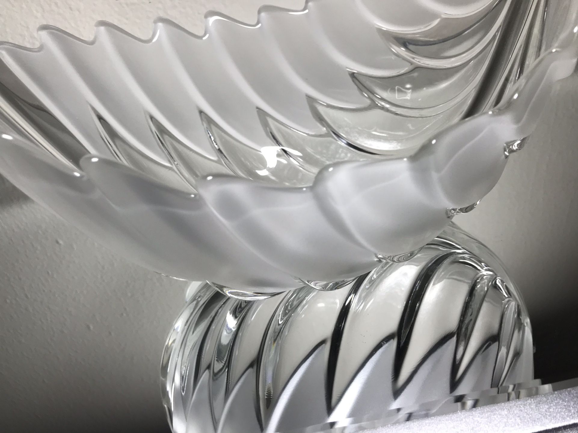 Glass Leaf Bowl