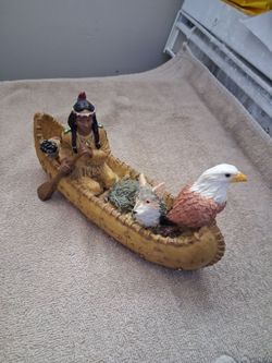 Native American Folklore "Awesome Companions" Figurine By Hamilton Collections