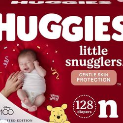 New Huggies Diapers 