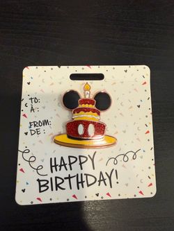 Disneyland Mickey Mouse Cake pin