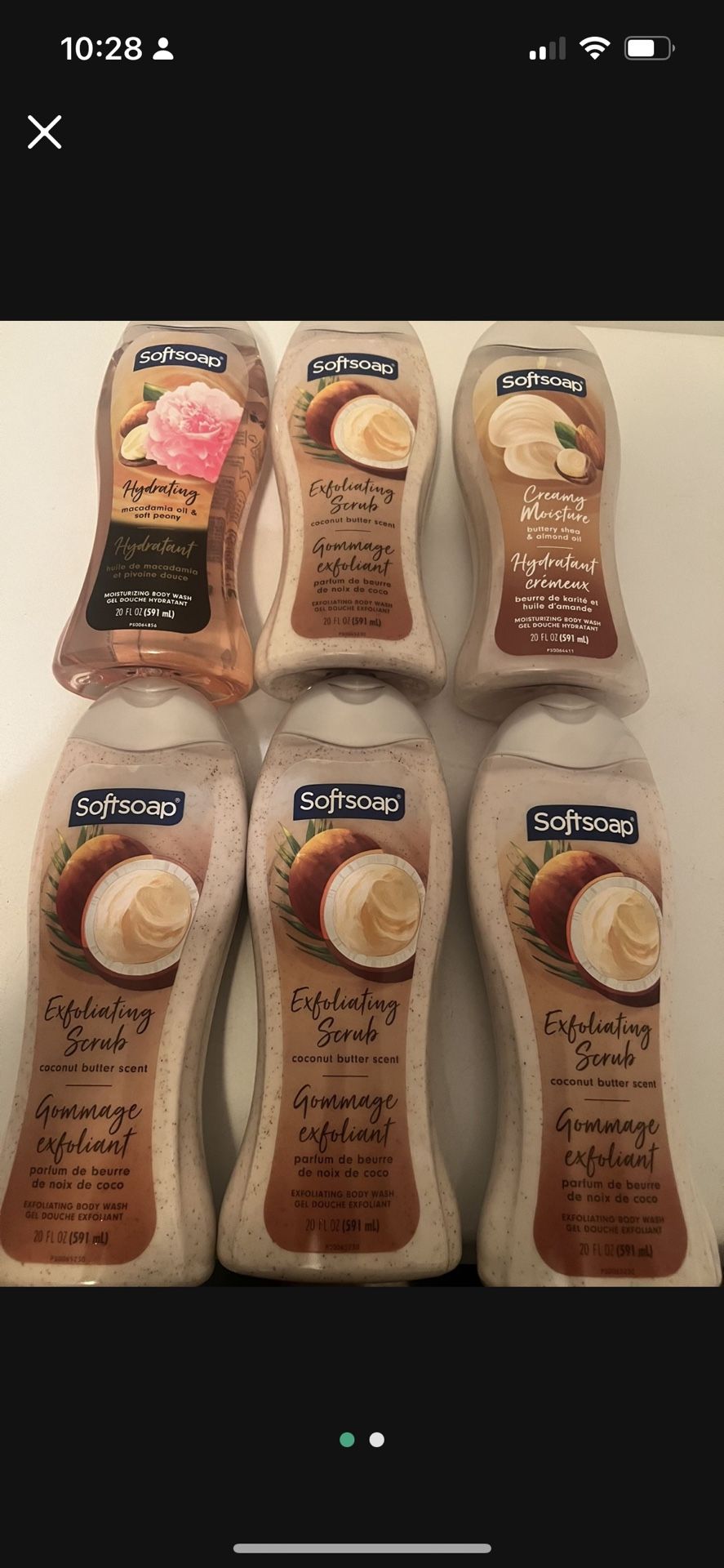 Soft Soap Body Wash 3/$10