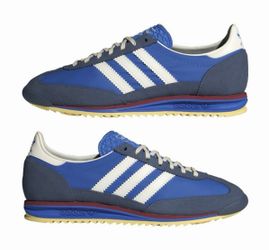 New Adidas SL 72 OG Women's Sneakers Blue White Preloved Ink JSO255 Size 7