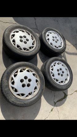 4 — 225/60r16 5x4.5 5x114.3 Stock Toyota Supra MK3 Camry Corolla Lexus Civic Accord Wheels Rims Good 90% Treads Tires !!