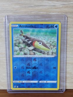 Arrokuda - Pokémon TCG Card Reverse Holographic  - Mint
