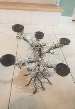Antique candle holder