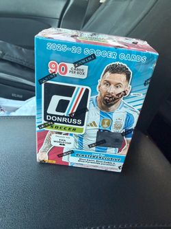 Panini Donruss Road to FIFA World Cup Soccer Hobby Blaster Box