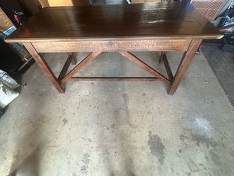 Dark Wood Desk from Ashley Furniturw