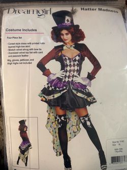 Dreamgirl Hatter Madness Costume