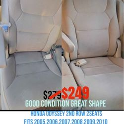 HONDA ODYSSEY 2nd ROW SEATS 