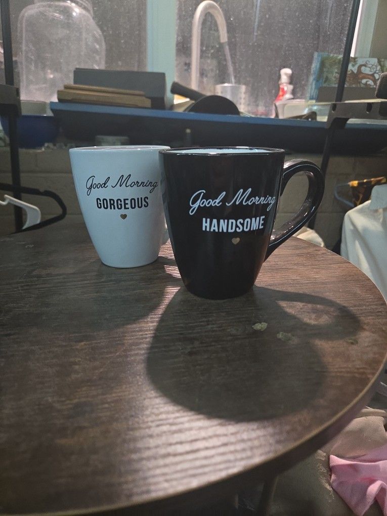 Set/2 Coffee Cups for Couples