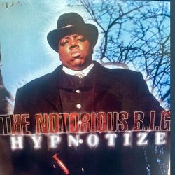 THE NOTORIOUS B.I.G. - HYPNOTIZE 12’ RECORD 90’S HIP HOP OLD SCHOOL RAP OLD SCHOOL 90’S CLASSIC HIP HOP 