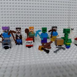 Lego Minecraft Minifigures (lot 62)