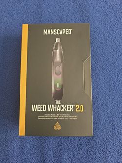 Brand New MANSCAPED The Weed Whacker 2.0 Nose & Ear Hair Trimmer