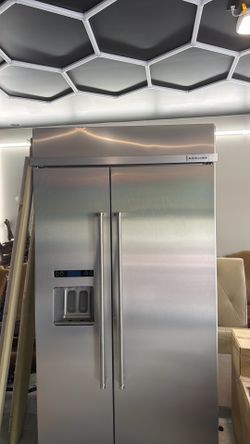 KitchenAid  side by side refrigerator