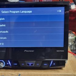 *RARE* Pioneer AVH-X7800BT Flip Out Screen Single Din Deck