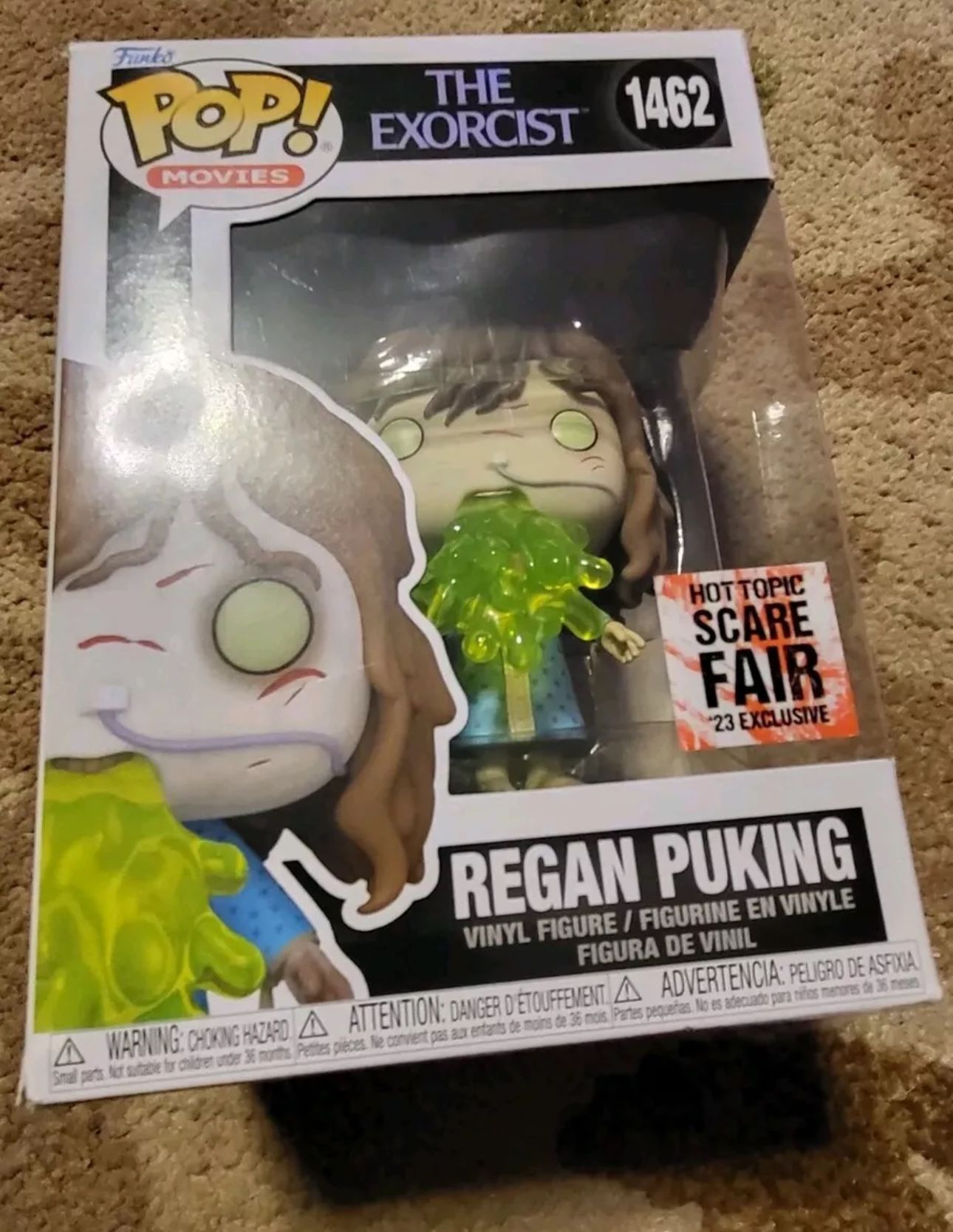 MINT Condition Hot Topic Exclusive Scarefair Regan Puking Funko Pop