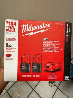 Milwaukee m12 battery kit