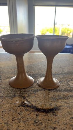 Handmade goblets $50