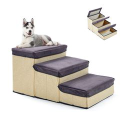 3-Tier Pet Stairs With Storage Brand New 