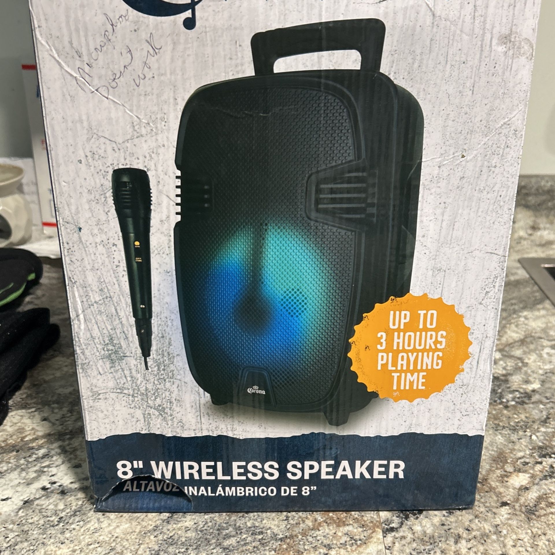 8” Blue Tooth Speaker