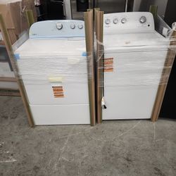 New Whirlpool Washer And Dryer Set