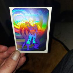 1990 Marvel Universe Impel Holographic Magneto #MH2