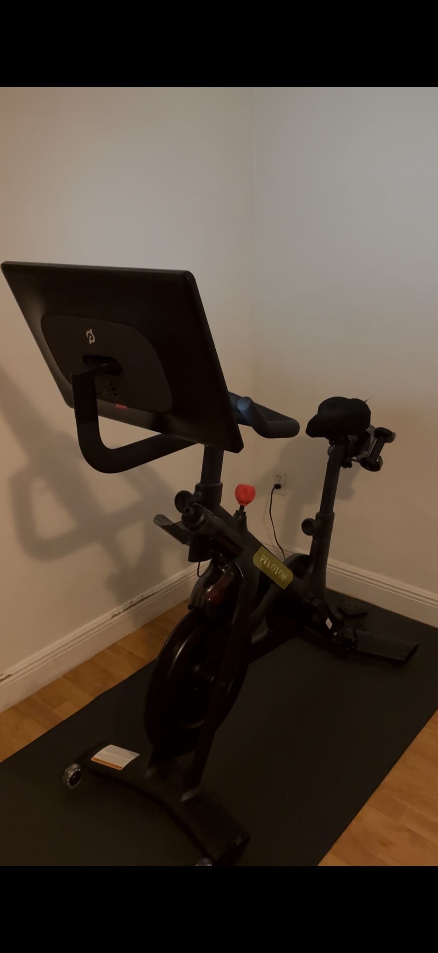 Peloton Bike Set With Weights, 2 Pair Of Shoes And Accesories