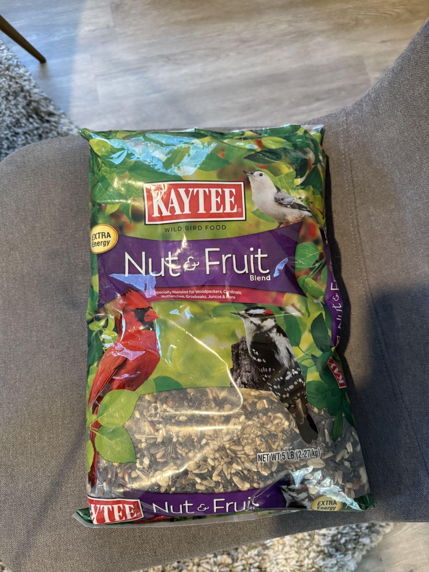 Kaytee Nut & Fruit Wild Bird Seed, 5 lb bag