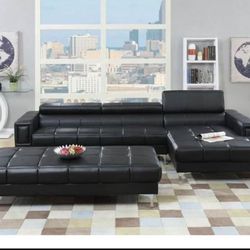 Gently Used Living Room 3pc Couch 