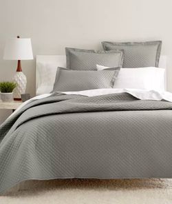 New Quilted Cotton 2-Pc. Coverlet Set, Full/Queen