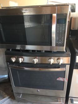 Stove microwave